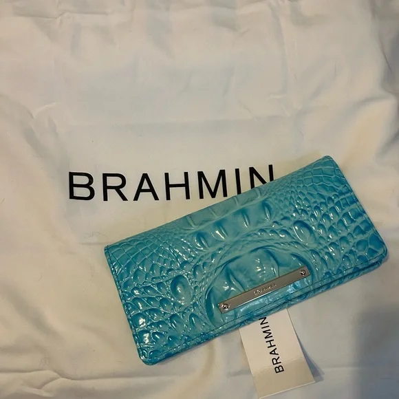 Brahmin 🎄NWT Ady Wallet tropic blue - Picture 1 of 3